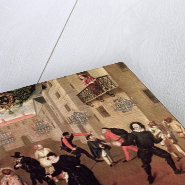 Italian and French Comedians Playing in Farces, 1670 by Verio