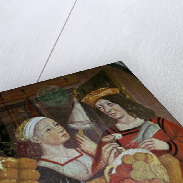 The Vegetable Market by Italian School