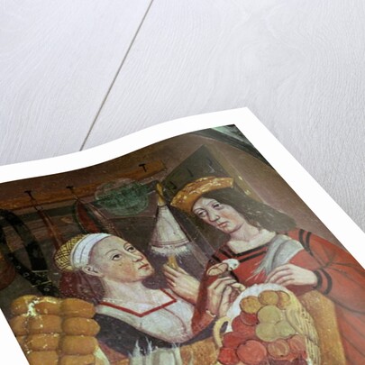 The Vegetable Market by Italian School