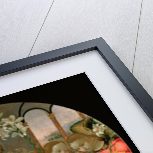 Virgin and Child with St. John the Baptist and the Three Archangels, Raphael, Gabriel and Michael by Bastiano Mainardi