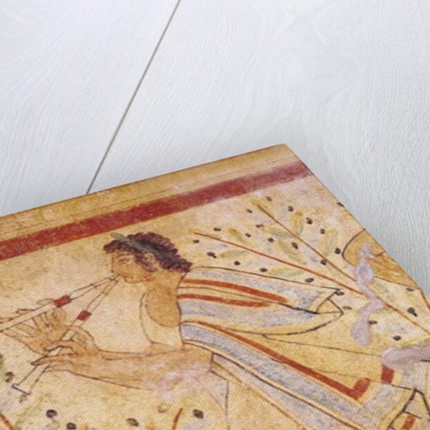 Musician playing the Pipes by Etruscan
