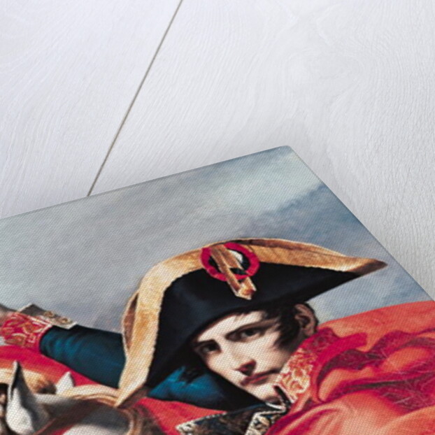 Detail of Napoleon Crossing the Alps on 20th May 1800 by Jacques Louis David