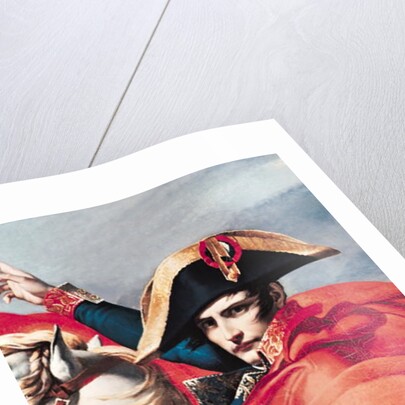 Detail of Napoleon Crossing the Alps on 20th May 1800 by Jacques Louis David