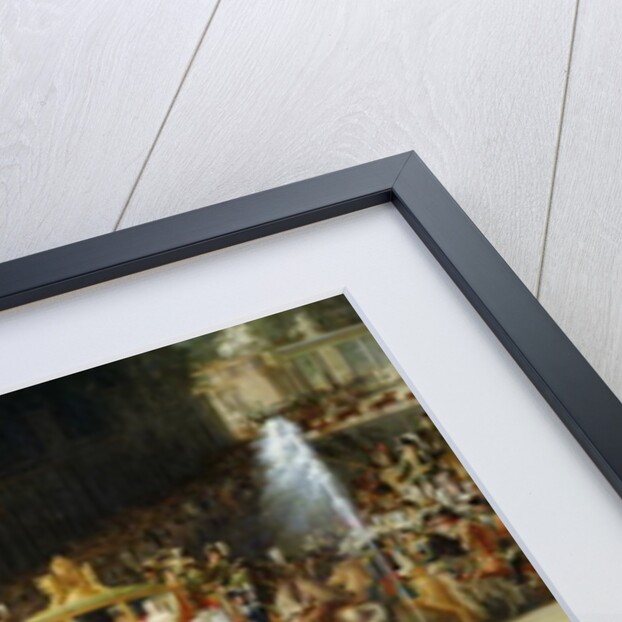 The Entry of Napoleon and Marie-Louise into the Tuileries Gardens on the Day of their Wedding, 2nd April 1810 by Etienne-Barthelemy Garnier