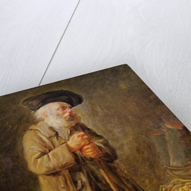 The Old Beggar by French School