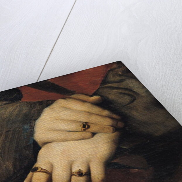 Study of a Woman's Hands, after the portrait of Maddalena Doni by Raphael by Jean Auguste Dominique Ingres