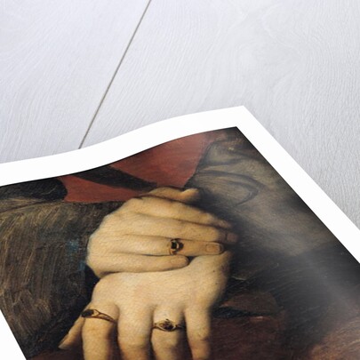 Study of a Woman's Hands, after the portrait of Maddalena Doni by Raphael by Jean Auguste Dominique Ingres