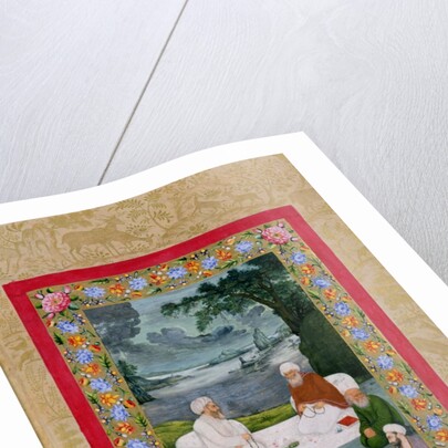 Ms E-14 Mystical conversation between Sufic sheikhs by Indian School