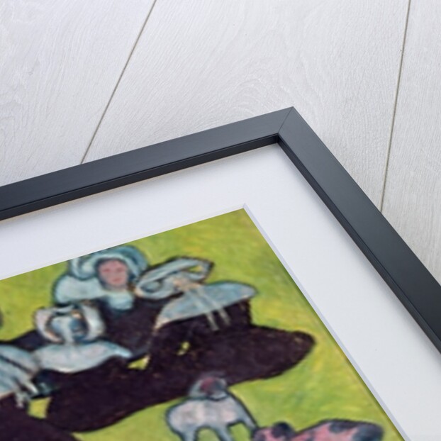 Bretons in a Field or, The Pardon, 1888 by Emile Bernard