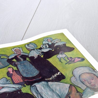 Bretons in a Field or, The Pardon, 1888 by Emile Bernard