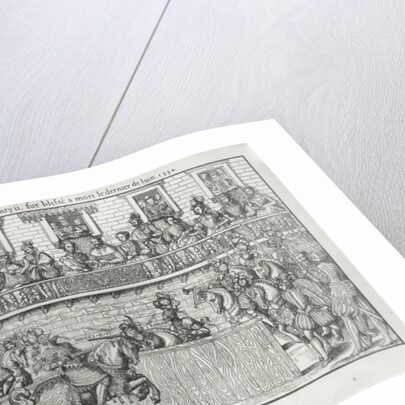 Tournament where Henri II Received a Fatal Wound, 30th June 1559 by Jacques Tortorel