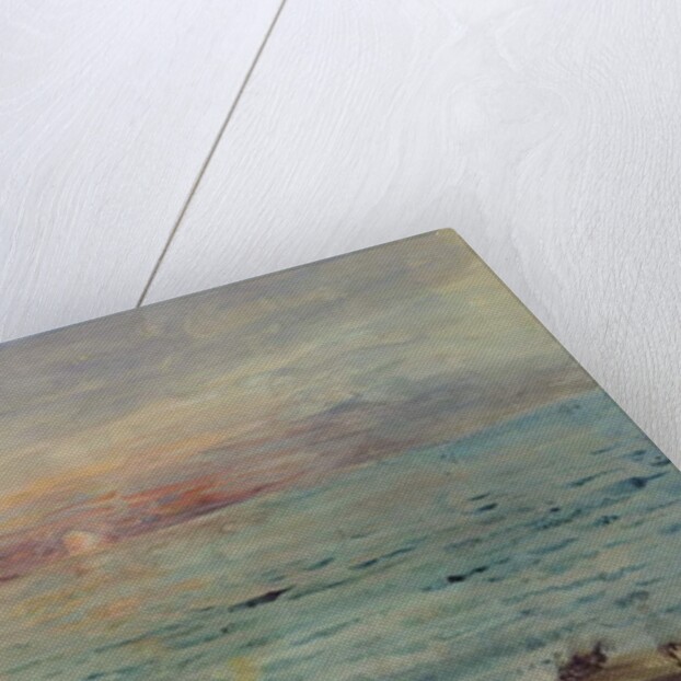 Cliffs near Dieppe, 1852-55 by Ferdinand Victor Eugene Delacroix