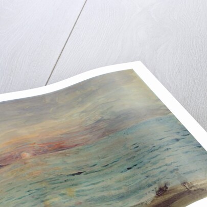 Cliffs near Dieppe, 1852-55 by Ferdinand Victor Eugene Delacroix