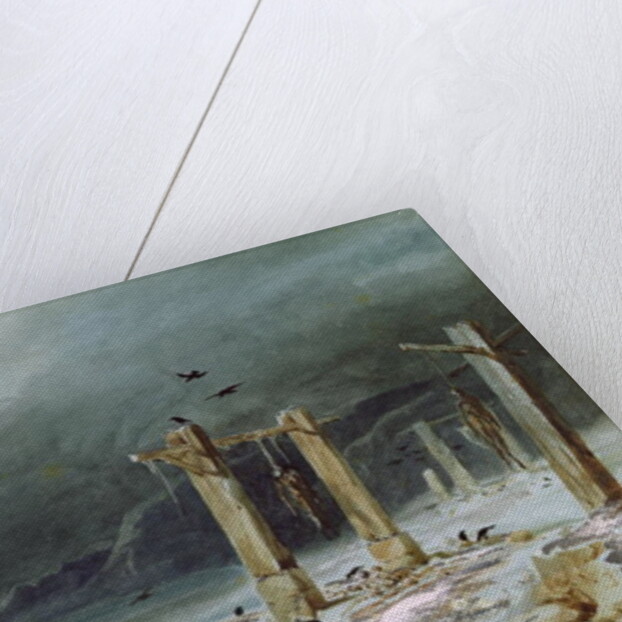 The Gallows, 1838 by Pierre Luc Charles Ciceri