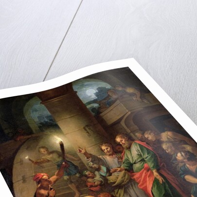 The Deliverance of St. Paul and St. Barnabas, 18th century by Claude-Guy Halle