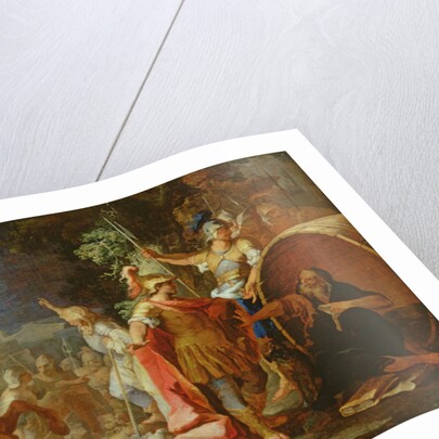 Alexander the Great and Diogenes by Pierre Paul Sevin