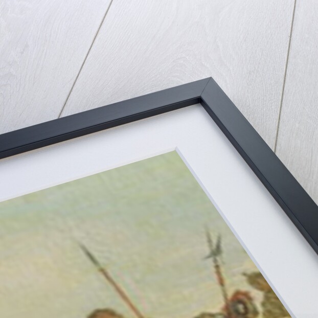 Alexander the Great and Porus by Francesco Fontebasso