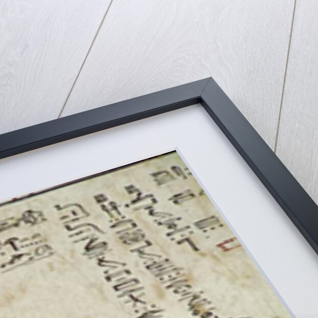 The two mystical eyes by Egyptian 18th Dynasty