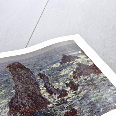 The Rocks at Belle-Ile, 1886 by Claude Monet