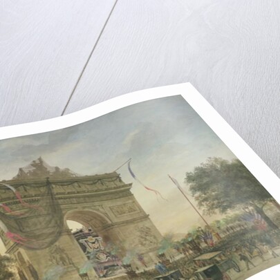 The Funeral of Victor Hugo 1885 by Georges Francois Guiaud