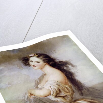 Portrait of Juliette Drouet by Charles Voillemot