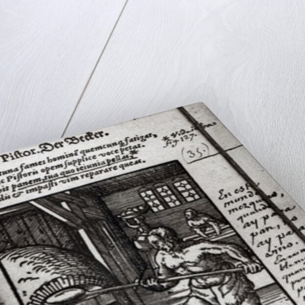 The Baker by Jost Amman