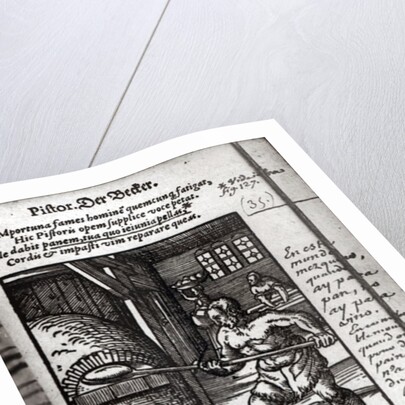 The Baker by Jost Amman