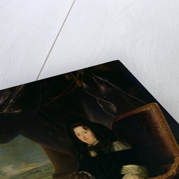 Francoise d'Aubigne Marquise of Maintenon and her Niece, Francoise d'Aubigne, the Future Duchess of Noailles, c.1686 by Louis Ferdinand Elle