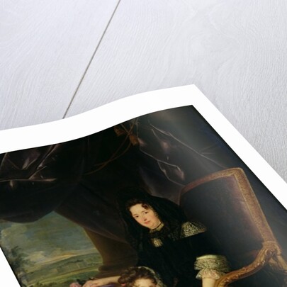 Francoise d'Aubigne Marquise of Maintenon and her Niece, Francoise d'Aubigne, the Future Duchess of Noailles, c.1686 by Louis Ferdinand Elle