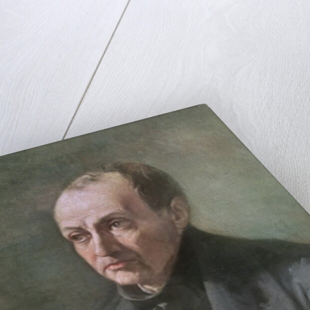 Auguste Comte, 1852 by Louis Jules Etex