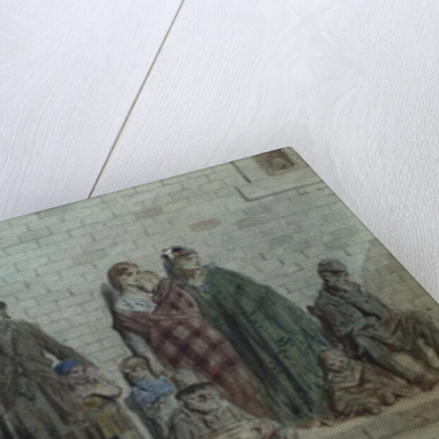 London Street Scene, c.1868-72 by Gustave Dore