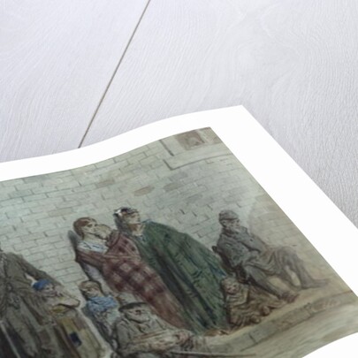 London Street Scene, c.1868-72 by Gustave Dore