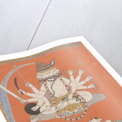 Sadashiva, Rajasthan by Indian School