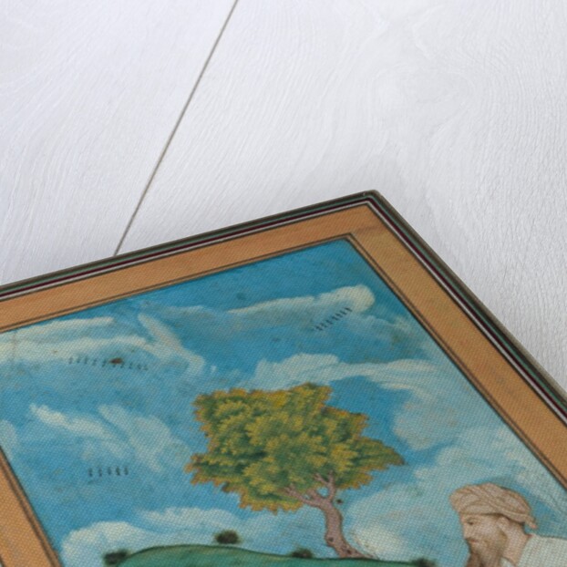 A Teacher and his Pupil, 1674 by Persian School