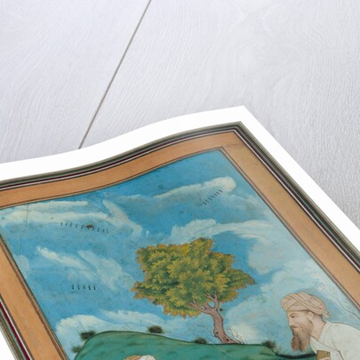 A Teacher and his Pupil, 1674 by Persian School