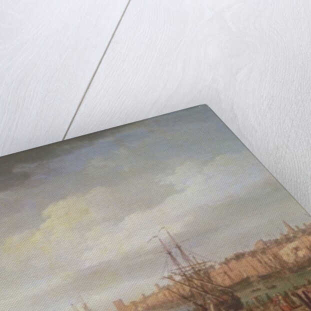 Morning View of the Inner Port of Marseille and the Pavilion of the Horloge du Parc, 1754 by Claude Joseph Vernet