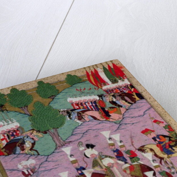 The Army of Suleyman the Magnificent Leave for Europe by Islamic School