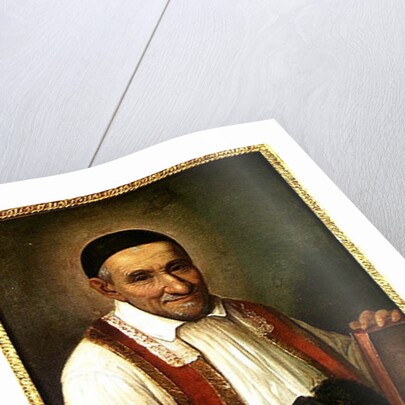 St. Vincent de Paul 1649 by Sebastien Bourdon