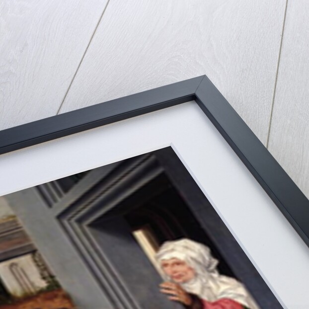 Abraham, Sara and an Angel, c.1520 by Jan II Provost