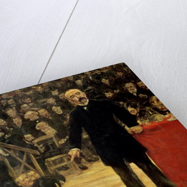 Georges Clemenceau Making a Speech at the Cirque Fernando, 1883 by Jean Francois Raffaelli