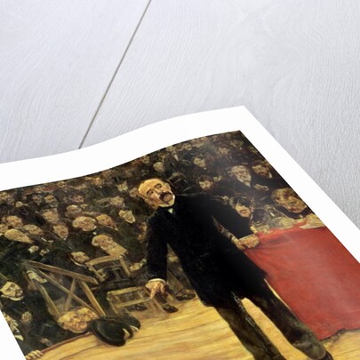 Georges Clemenceau Making a Speech at the Cirque Fernando, 1883 by Jean Francois Raffaelli