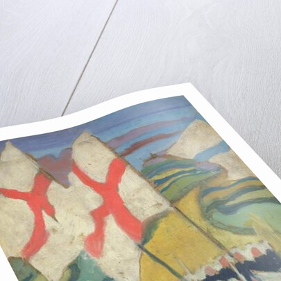 Procession of the Standards to La Clarte, 1897 by Maurice Denis