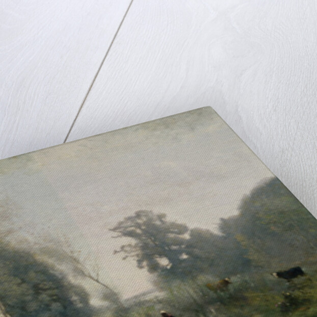 Morning at Ville-d'Avray or, The Cowherd, 1868 by Jean Baptiste Camille Corot