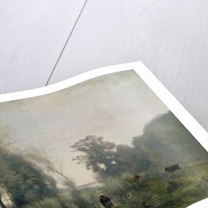 Morning at Ville-d'Avray or, The Cowherd, 1868 by Jean Baptiste Camille Corot