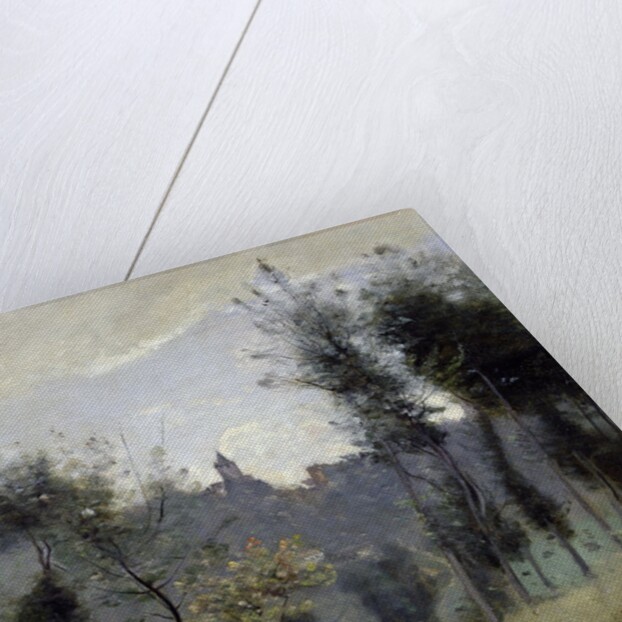 Canteleu near Rouen, 19th century by Jean Baptiste Camille Corot