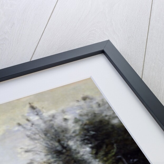 Canteleu near Rouen, 19th century by Jean Baptiste Camille Corot