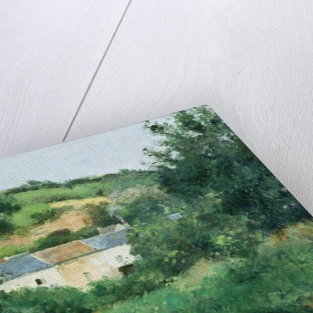 The Path in the Village, 1875 by Camille Pissarro