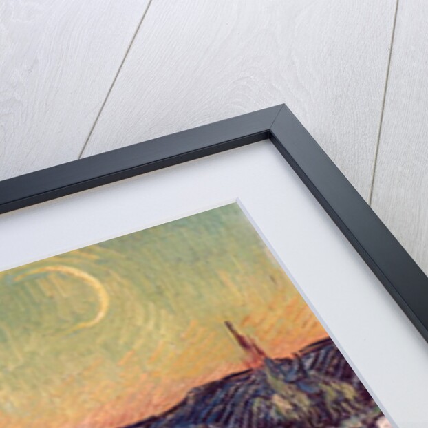 A Walk at Twilight, 1889-90 by Vincent van Gogh