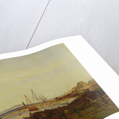 The Port of La Ciotat by Emile Loubon