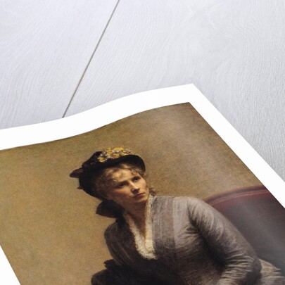 Charlotte Dubourg 1882 by Ignace Henri Jean Fantin-Latour